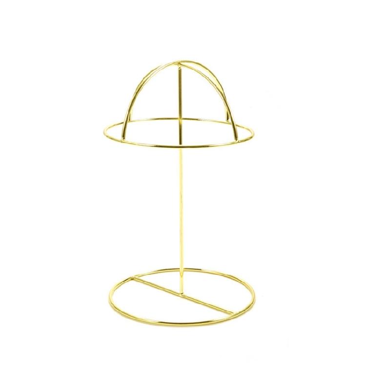 Tabletop Hat Rack Display Stand Metal Hat Stand for Tabletop Delicate Designs Rack for Baseball Caps Accessory Storage