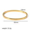 European Luxury Style Hexagram Bracelet: 18K Gold Stainless Steel with Zircon Inlay, Elegant Hand Jewelry for Women.