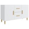 VidaXL Buffet Armoire de Rangement Organisateur de Maison Meuble de Rangement Armoire de Salon Intérieur Blanc 100x36x60 cm 812510