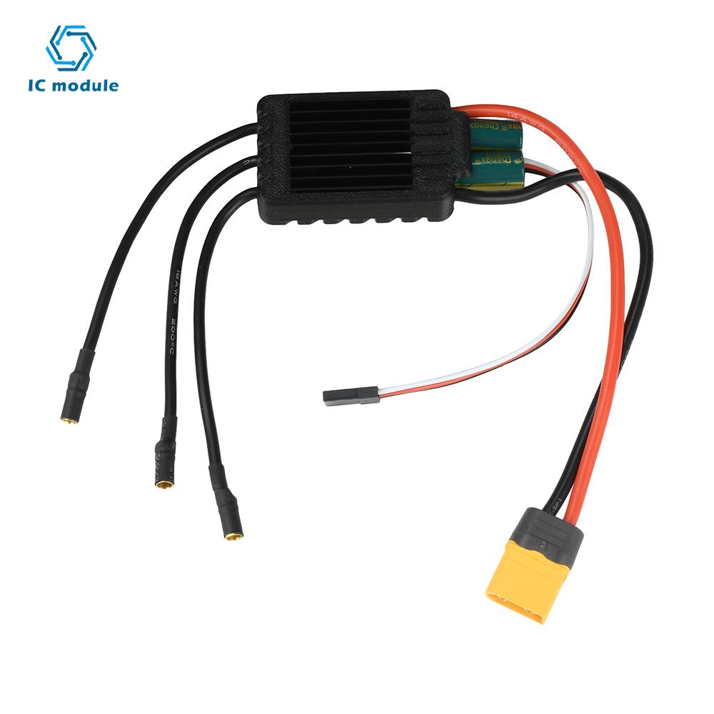 3-8S AM32 120A Brushless ESC with 5.2V/7.2V 4A BEC Brushless Speed Controller for RC Models Drones & High-Power Fans