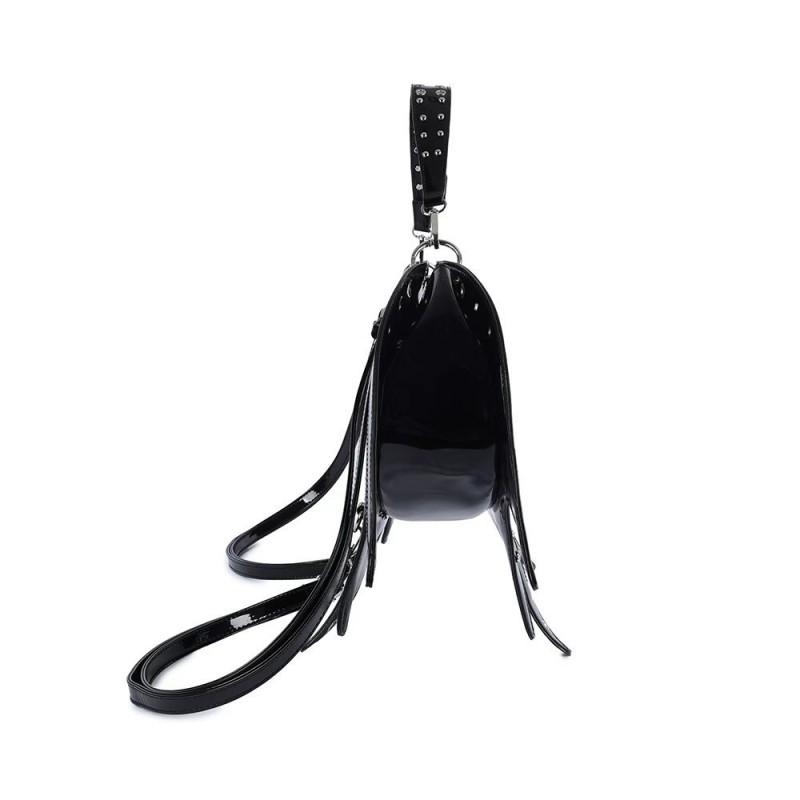 2026 Skull Backpack Gothic Style Handbag Shoulder Bag Large Capacity Multi Compartment Crossbody Youth Daily Use