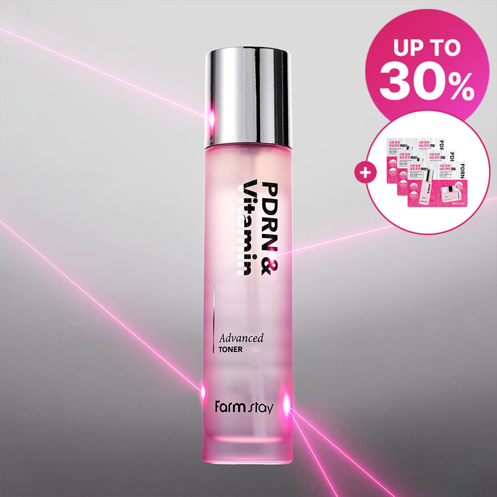 [Farmstay] PDRN and Vitamin Advanced Toner 120ml 1EA