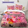 Colorful Fantasy Collage Custom Name Pattern Bedding Quilt Set Quilt Cover Pillowcase Home Birthday Gift(1 * Duvet Cover + 2 * Pillowcase, Without Cor