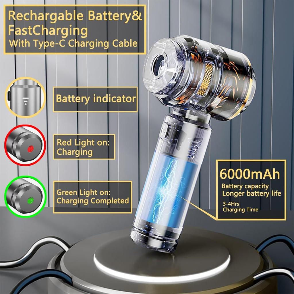 New 22000Pa 4 In 1 Powerful Suction Handheld Vacuum Cleaner Cordless Car and Home Use High Power Powerful  Vacuum Cleaner Home Appliances