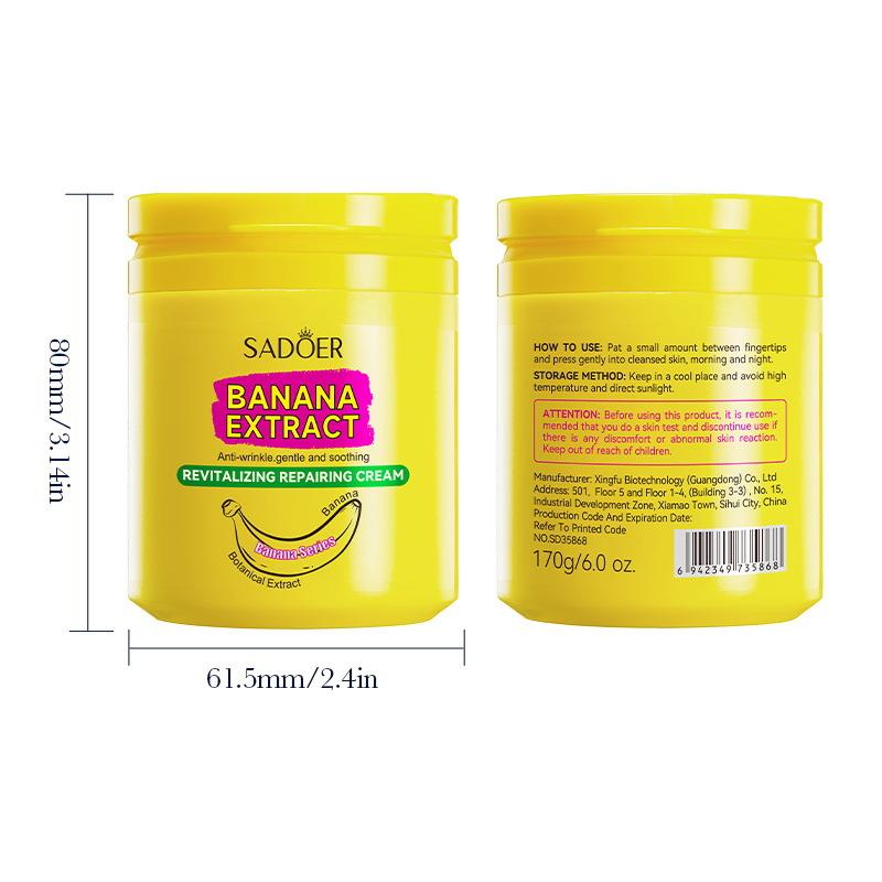 Banana Rejuvenation Anti-Wrinkle Cream 170g Pampering Moisturizing Skin Cream