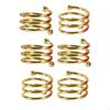 6 Pcs Napkin Holder Buckles Iron Tableware Accessory Metal for Settings