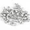 100/10PCS Hammer Drive Expansion Rivets Expansion Aluminum Nail Head Piercing Knock Type Small Tapping Screws Fasteners Rivet