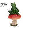 Niche Personality Ornaments Drunk Frog On The Toilet Decor, Funny Sculpture Tabletop Realistic Statue Cute Resin Desktop Ornament for Home Office Desk