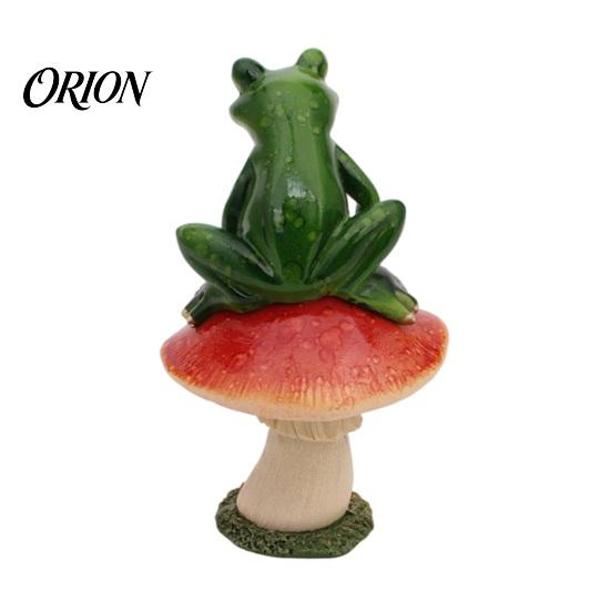 Niche Personality Ornaments Drunk Frog On The Toilet Decor, Funny Sculpture Tabletop Realistic Statue Cute Resin Desktop Ornament for Home Office Desk