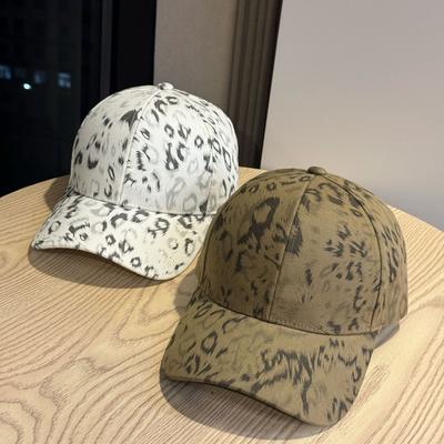 Frühlings- und Sommer-Mode vielseitig breite Krempe Trend zeigt Gesicht kleine Schirmmütze Herren Retro-Muster Baseballkappe Kinder