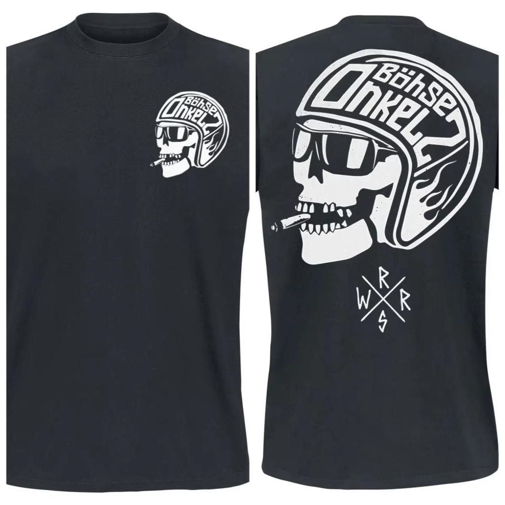 Hot Sale  Y2k Casual Cotton Tees Gehasst Verdammt Vergöttert II Peripheral Oversized Tops Böhse Onkelz 40 Year Streetwear Casual Clothing Tee Top