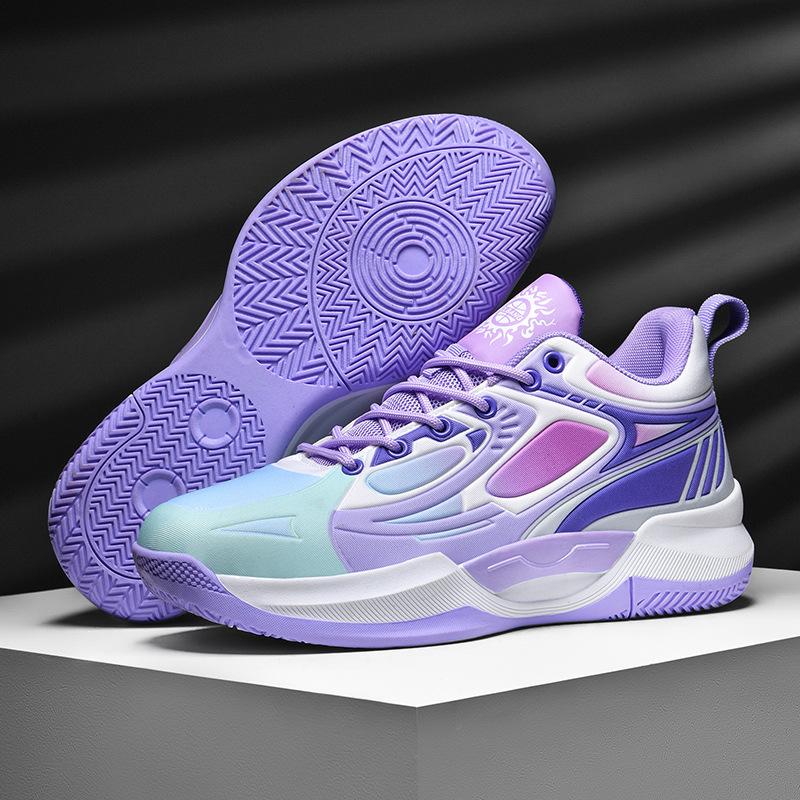 Men's Sports Shoes New Children's Primary and Secondary School Students and Older Children's Sports Cement Ground Training Actual Basketball Shoes 202