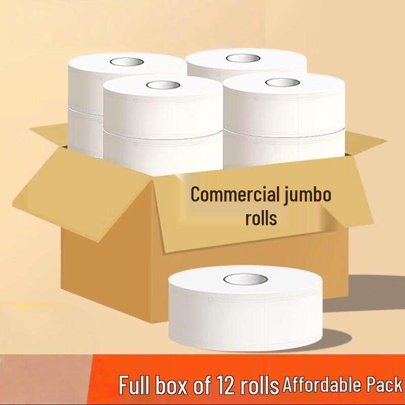 Qiaoxiuyyao Commercial Jumbo Toilet Paper