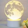 Customize Acrylic 3D Illusion LED Warm White Night Light for Living Room Kids Bedroom Decorative Lamp with USB Power