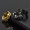 2025 Exquisite and Atmospheric Rotatable Eye Ring Trendy Men's Retro Domineering Hand Jewelry