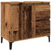 Bathroom Vanity Cabinet with Rustic Wood Effect 65 x 33 x 60 cm Engineered Wood