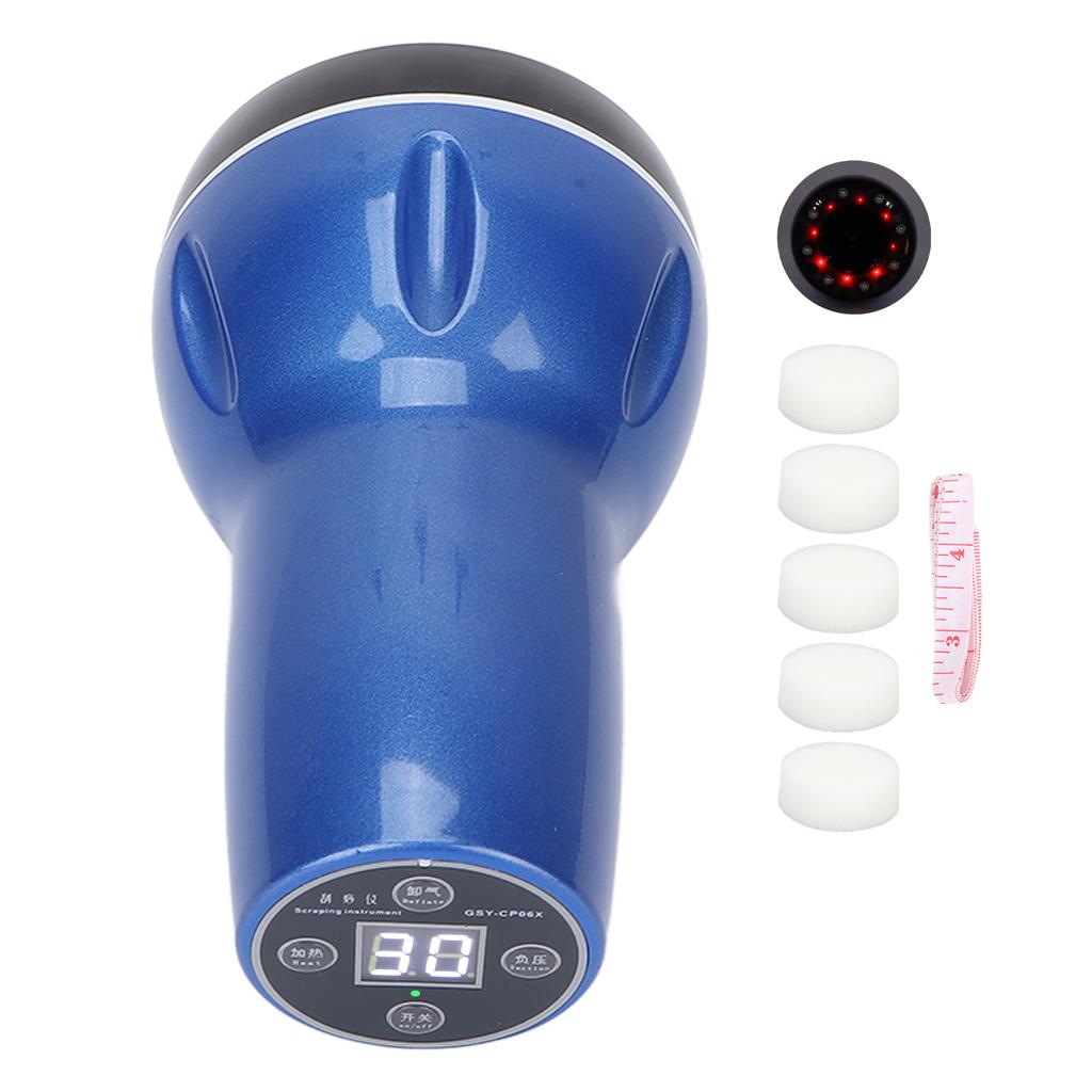 Electric Gua Sha Scraping Massager 6 Gears Adjustable Negative Pressure Scraping Machine