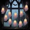 Halloween Lights  Ghost Ice Bar Lights. Ghost Curtain Lights. Halloween Lights - Horror Decorations Batteries Not Includ