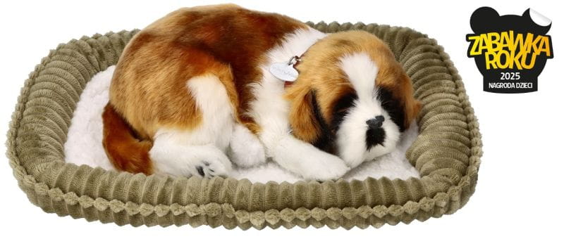 Perfect Petzzz Breathing Saint Bernard Puppy