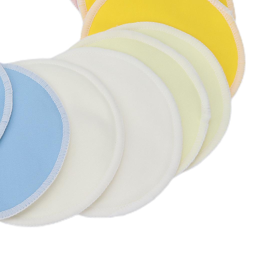 10pcs Washable Breastfeeding Pads Resuable Nursing Feeding Breast Pads for Maternity