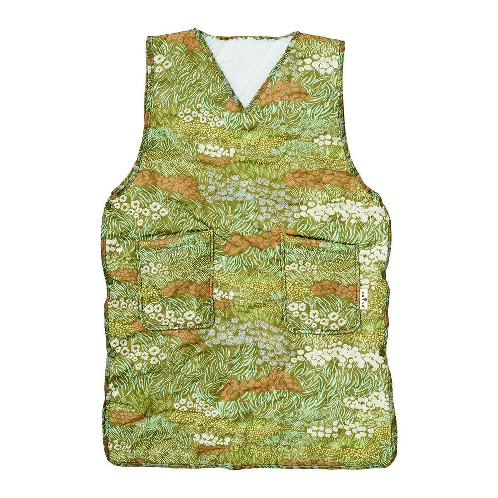 Marushin Schürze Polku Sanmaretto Nordisch Niedlich Damen Mit Taschen Erzieherin Winter 0545031000 (Polk)