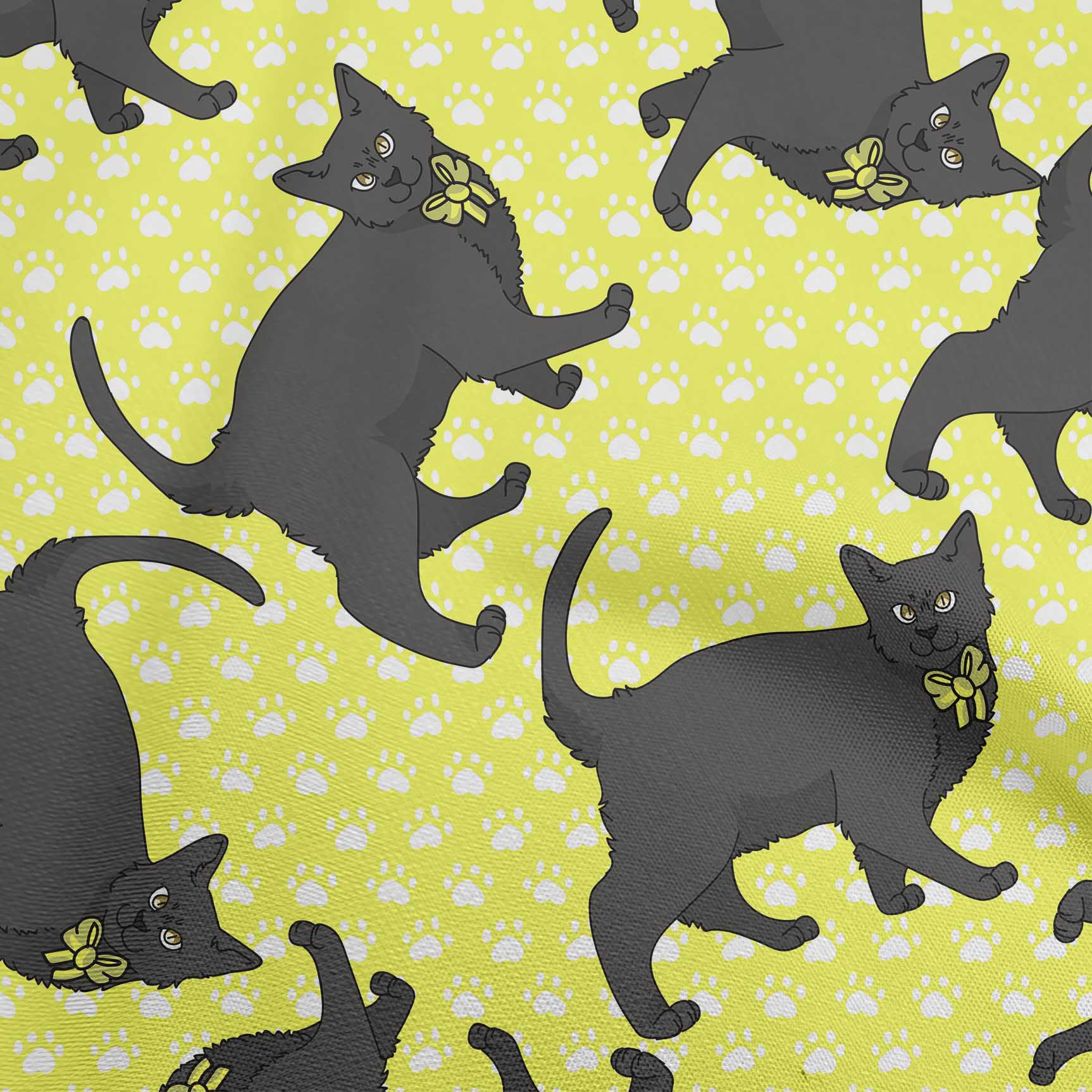 

OneOone Cotton Flex Grey Fabric Kawai Sewing Craft Projects Друк на тканині 40 дюймів 42 Inch Wide - Viscose Chiffon жовтий