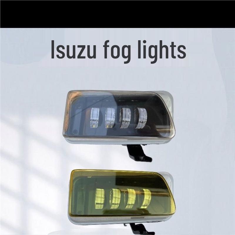 Isuzu 700P NPR LED Fog Lights KV100 M100 Super Bright Upgrade White Light Pair