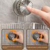Transparent Suction Cup Storage Rack Removable Cosmetic Storage Box  Bathroom Accessories