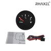 RHAXEL 52mm (2'') Fuel Level Gauge Adjustable Signal for Car  Vessels Tractor with Red Backlight 9-32V