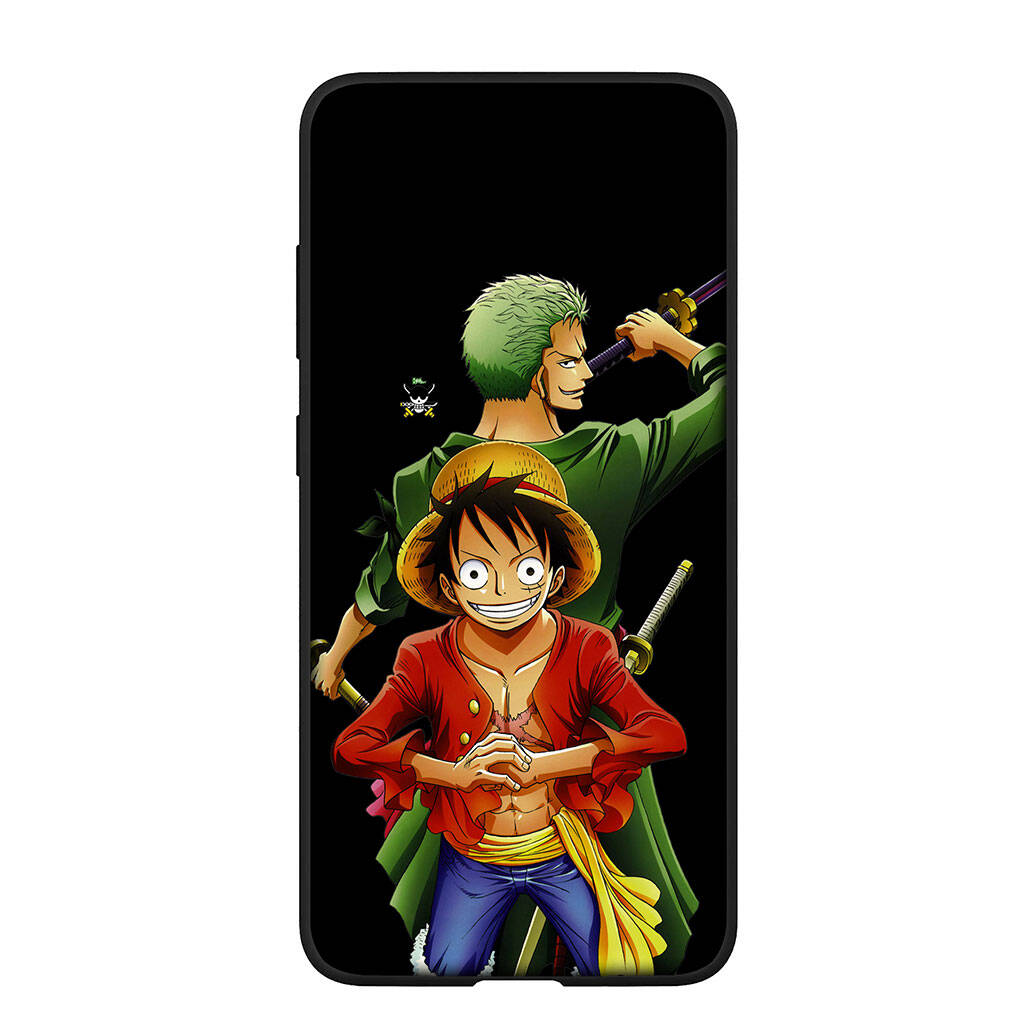 Case for iPhone 17 15 16 Plus Xiaomi Poco X7 X6 F8 F7 C85 C75 C71 Redmi Note 14 12 11 13 Pro Max A4 14C 13C 15C Luffy One Pieces Roronoa Zoro Silicone