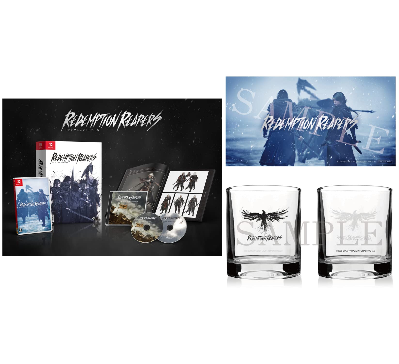 Лимитированное издание Redemption Reapers включает оригинальный артбук и бонусный саундтрек (стекло, наклейка)., (2 диска)