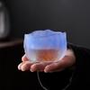 Glacier blue and green national tide style small teacup Sake cup