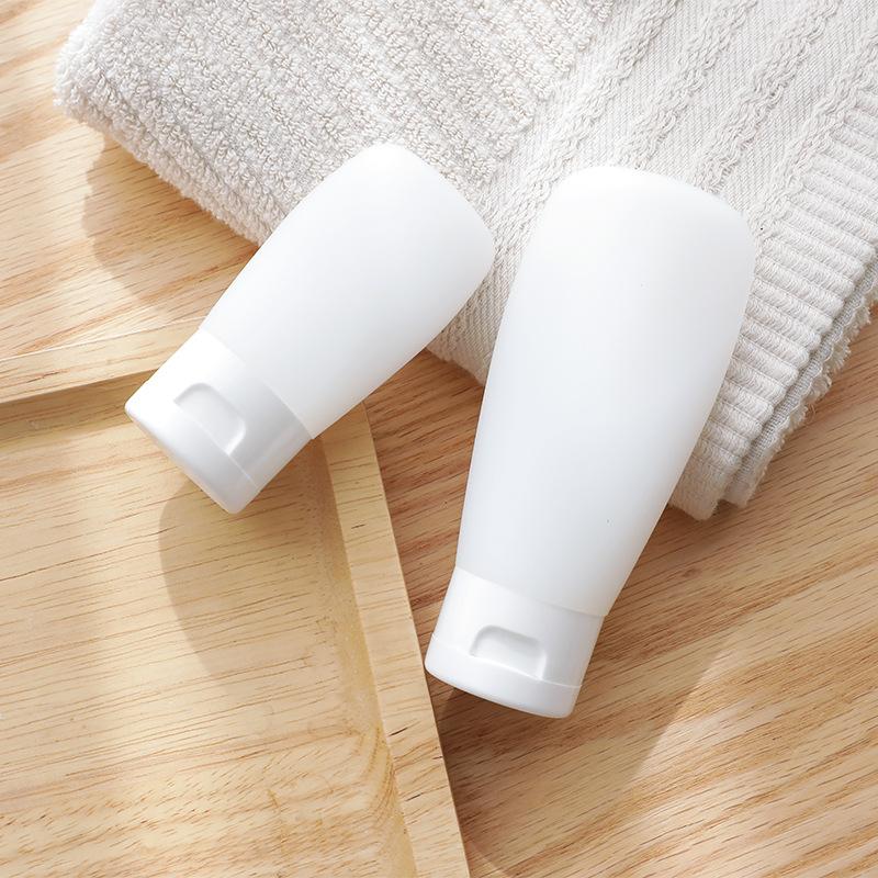 3pcs Refillable Bottle 30/60/100ml Lotion Container Squeeze Tube Empty Bottle Portable Travel Shampoo Skin Care Product Bottle