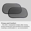 Universal Anti-Glare UV Sunshade for Baby Car Side Windows