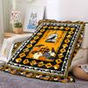 1pc Halloween Decorations Blanket, Lightweight Flannel Fleece with Digital Printing, Soft Warm for Sofa, Travel, Camping, Office, Couch, Chair, and Be