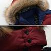 Large Fur Collar Down Jacket Winter Men's Cotton Padded Jacket Thick Warm Coat Slim Casual Men's Jacket