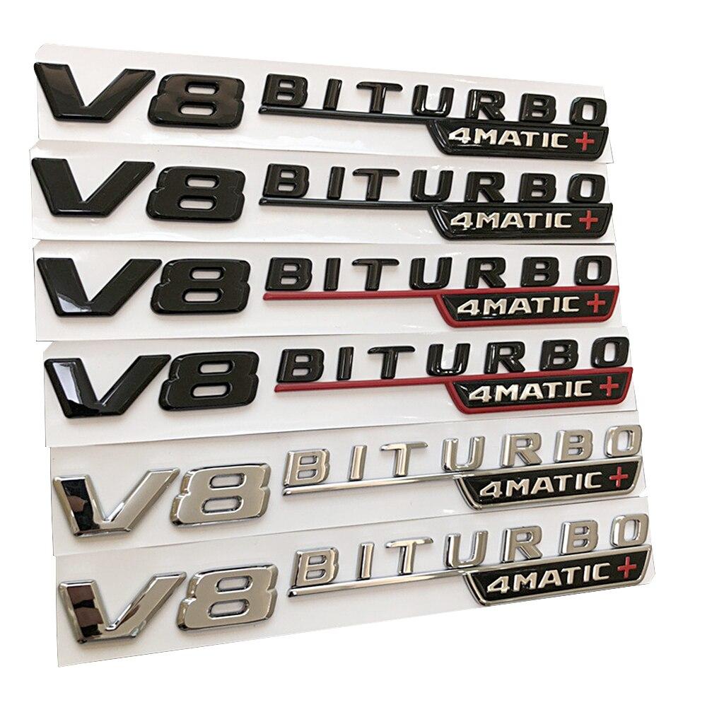 Silber cicisame 2 Stück V8 BITURBO Logo Auto Seite Kotflügel Aufkleber für Mercedes Benz AMG GT SLC CL GLS GL E Klasse W213 Buchstaben Abzeichen Zubehör Silber cicisame 2 Stück V8 BITURBO Logo Auto Seite Kotflügel Aufkleber für Mercedes Benz AMG GT SLC CL GLS GL E Klasse W213 Buchstaben Abzeichen Zubehör