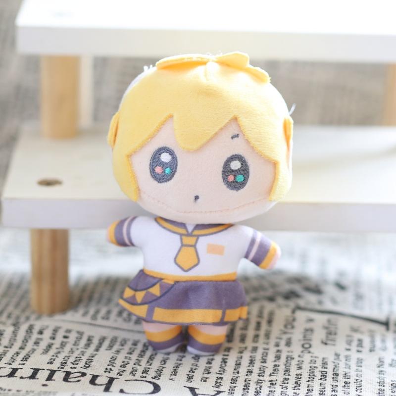 24pcs/lot 12cm Cute anime stuffed Girls' dolls Plush Toys Keyring Pendant Gift bag accessories