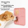Slow Feeding Design Pet Lick Mat Suction Cup Slow Feeder New Silicone Mat  Slow Eating