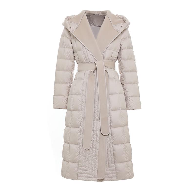 G·TENNA BN-S7858 Women's Long Hooded Down Jacket