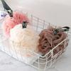 Weiche Netz-Bade-Schwammbälle Körperreiniger Peeling-Schrubber Badekugel Nylon-Reinigungspinsel Duschquaste Badeblume
