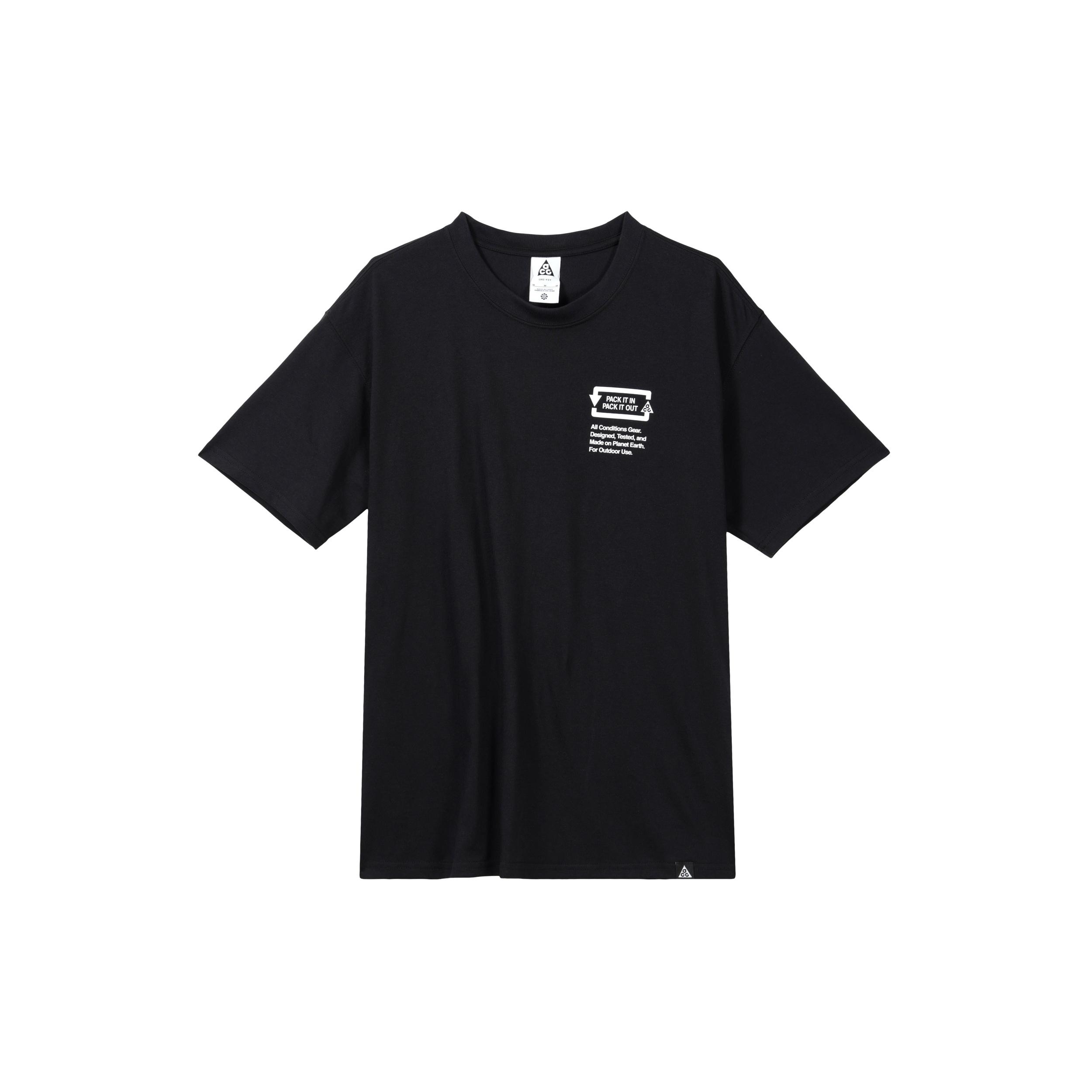 Nike ACG Graphic T-Shirt  Black  Men s FV3491-010 L
