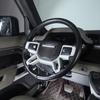 Soft Carbon fiber Steering Wheel  Trim Sticker For LR Defender 20-24
