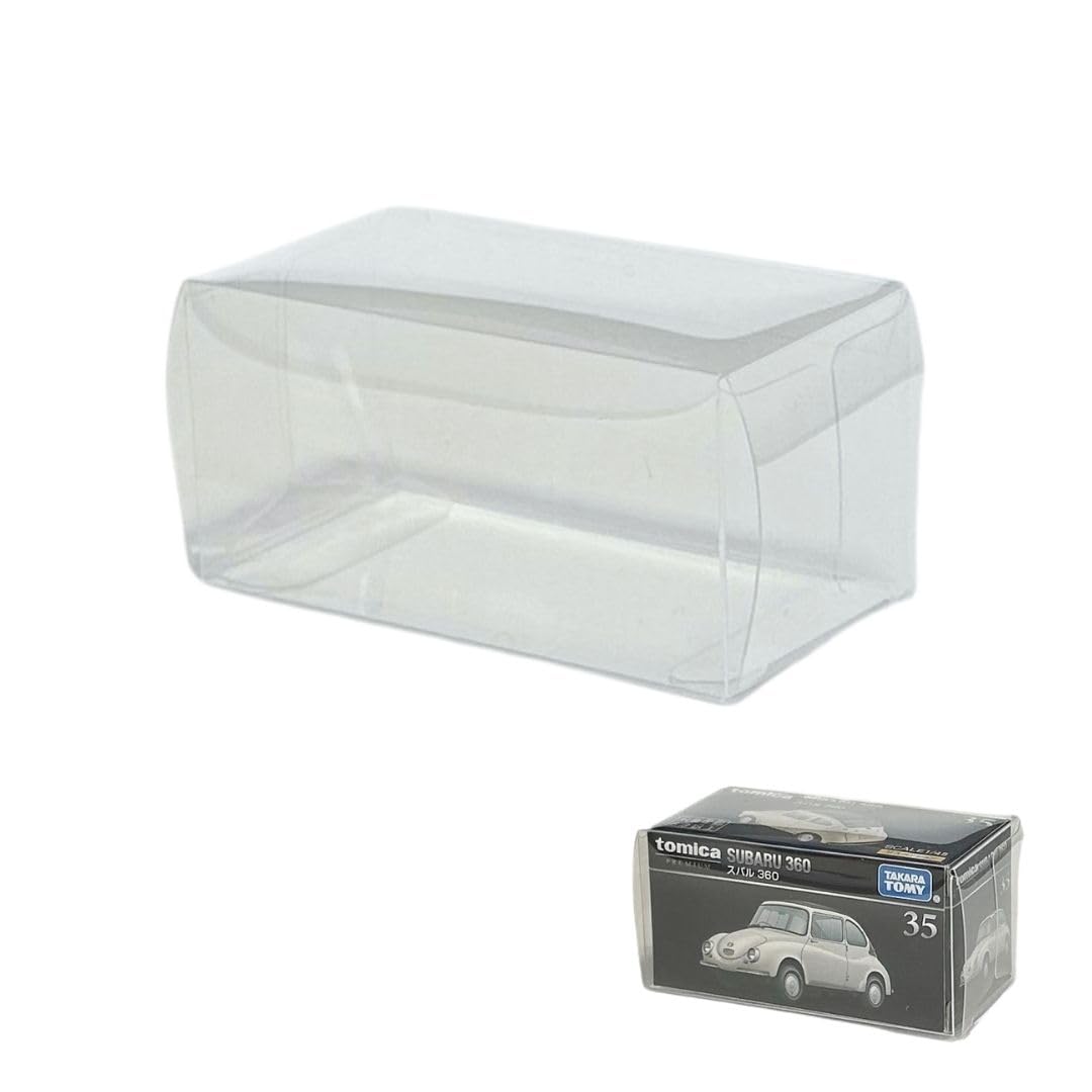 

[Kurashi no Shoten] Tomica Case Boxes, 3 Sizes, Set of 50, Tomica Long, Tomica Premium Compatible Cases (Standard Size (Large) 50 Pieces)