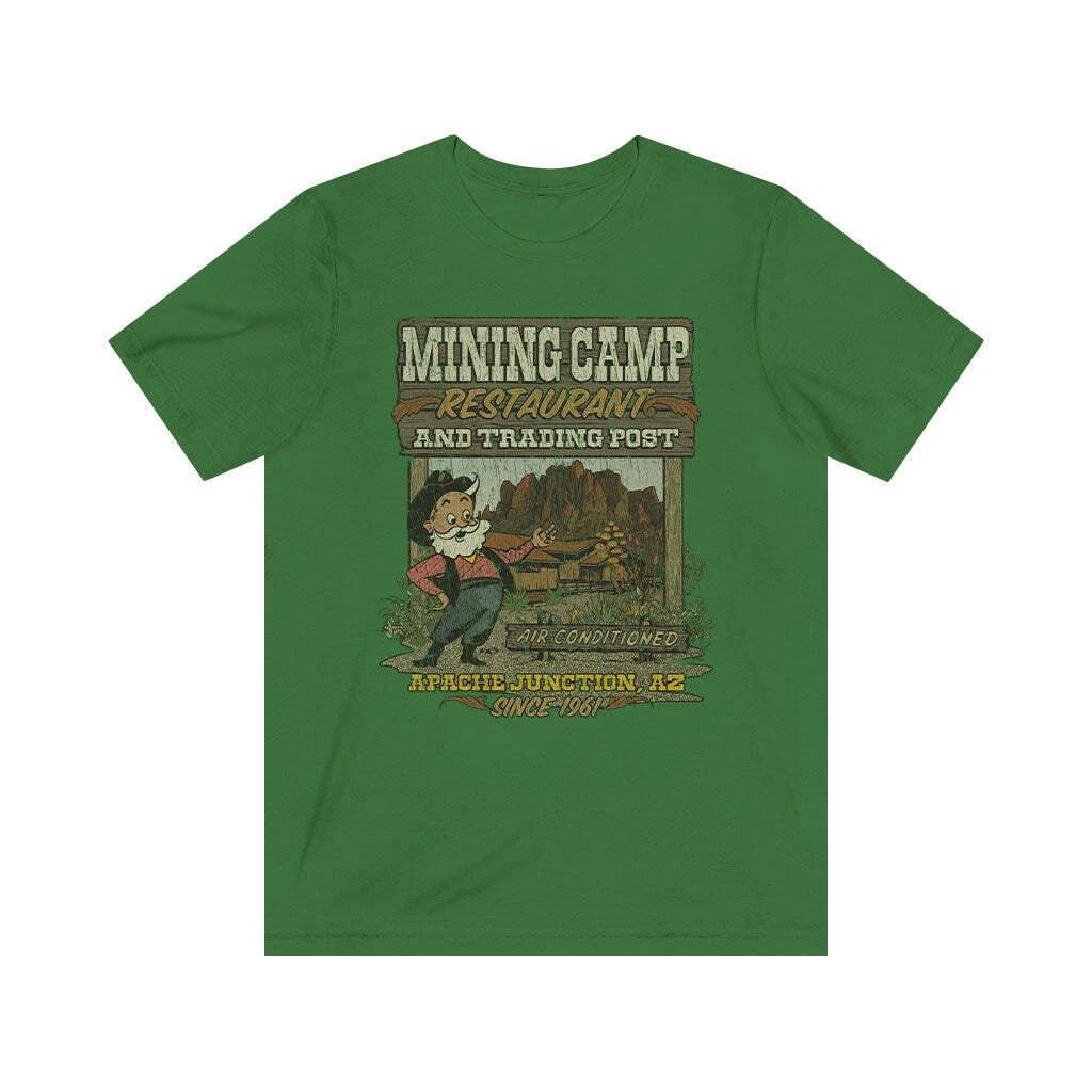 

Mining Camp Restaurant & Trading Post 1961 Vintage Men s T shirt 4XL