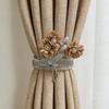 Adjustable Metal Curtain Clips Flower Shape Beautifully Automatic Tightening Clips Exquisite Curtain Tiebacks Living Room