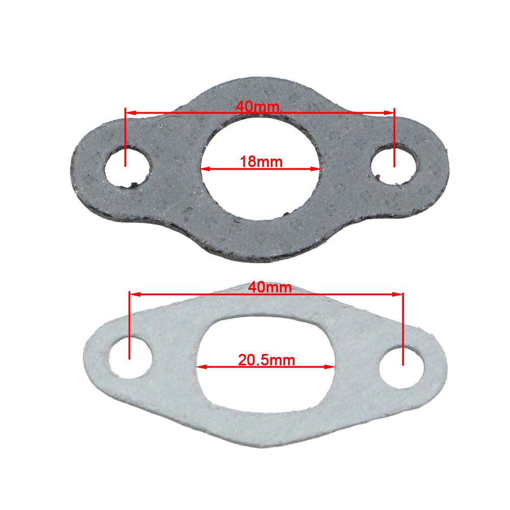 100cc Gasket Kit Replacement For 2 Stroke LD100/YD100 Engine Motor Gas Motorized Bicycle Push Bike Cylinder Crankcase