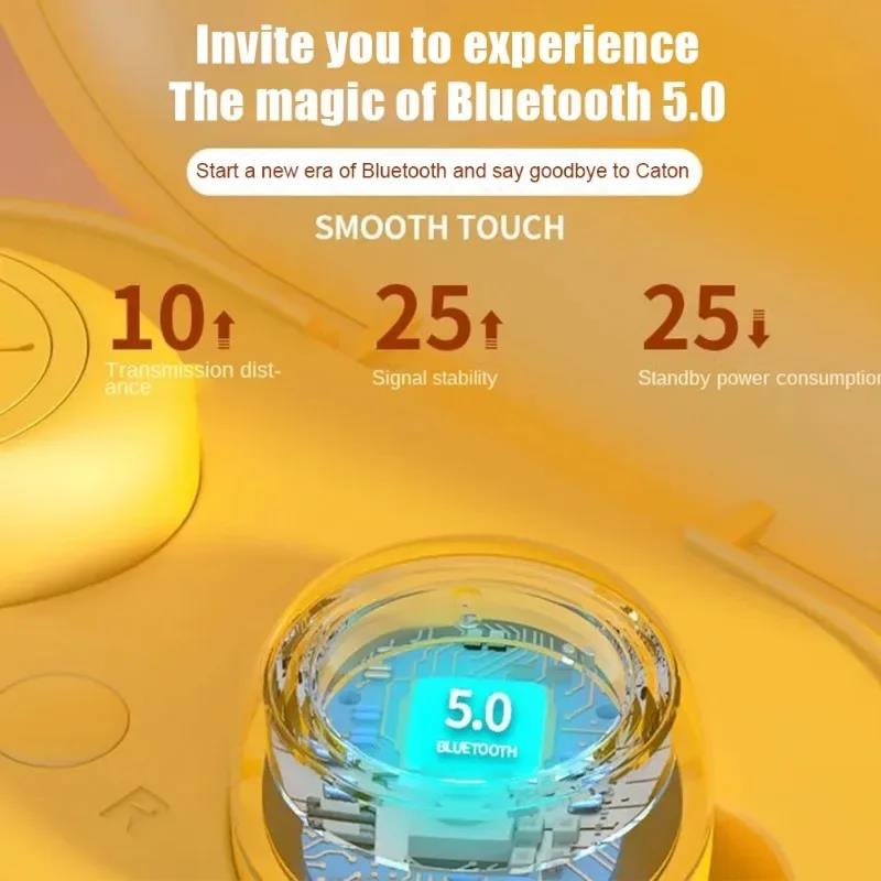 NEW Original Macaron TWS Bluetooth Headphones 5.2 Wireless Headset Waterproof Earbuds Sport Earphones True Wireless Stereo