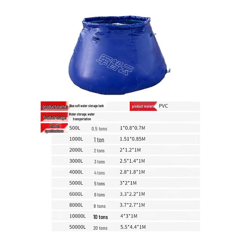 

Junnzhiyun Outdoor Foldable Portable Water Bladder