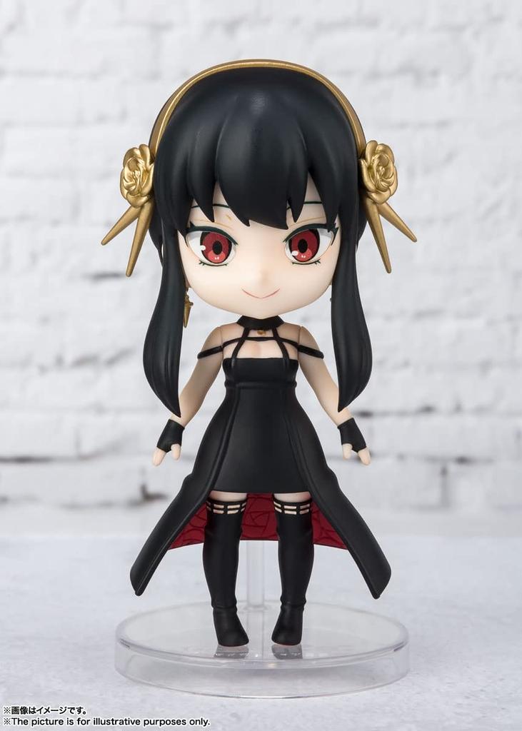 TAMASHII NATIONS Figuarts Mini Yoru Forger Approximately 90mm Painted Movable Figure SPY×FAMILY PVC&ABS